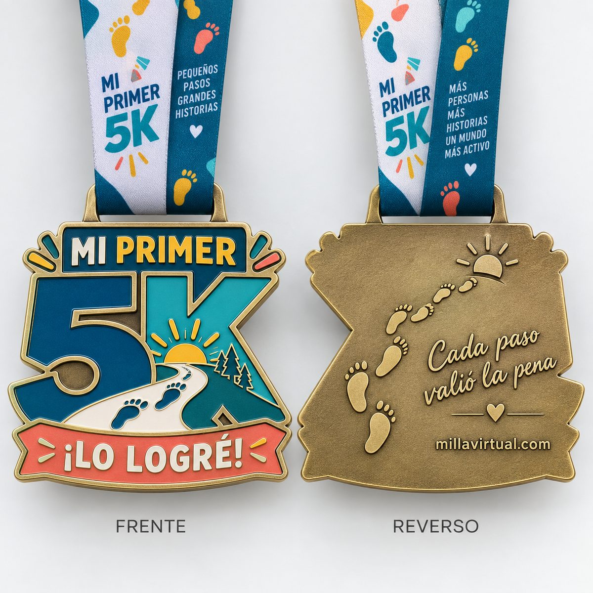 Medalla de Mi Primer 5K 